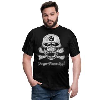 APPD T-Shirt Gorilla Skull Stahlhelm Pogo-Anarchy
