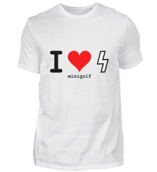 I love minigolf - APPD Shirt Pogo Shop