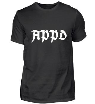 APPD Fraktur - APPD Shirt Pogo Shop