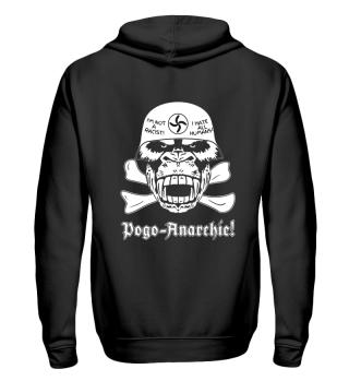 Gorilla Skull Stahlhelm Pogo-Anarchie - APPD Shirt Pogo Shop
