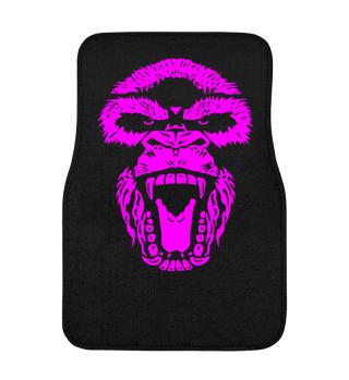 Automatten Gorilla Face Aggro magenta - APPD Shirt Pogo Shop